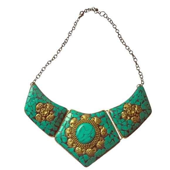 VINTAGE statement necklace - Picture 1 of 2